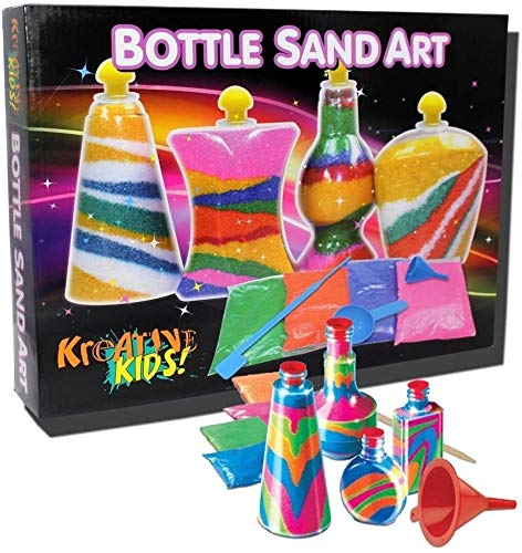 Kreative Kids Bottle Sand Art Set - Childrens Arts & Craft Activities