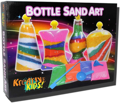 Kreative Kids Bottle Sand Art Set - Childrens Arts & Craft Activities
