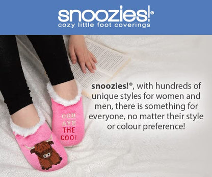 Snoozies! Men's Pairable Slippers - Super Soft Sherpa Fleece, Non-Slip Sole - Sizes 6-13
