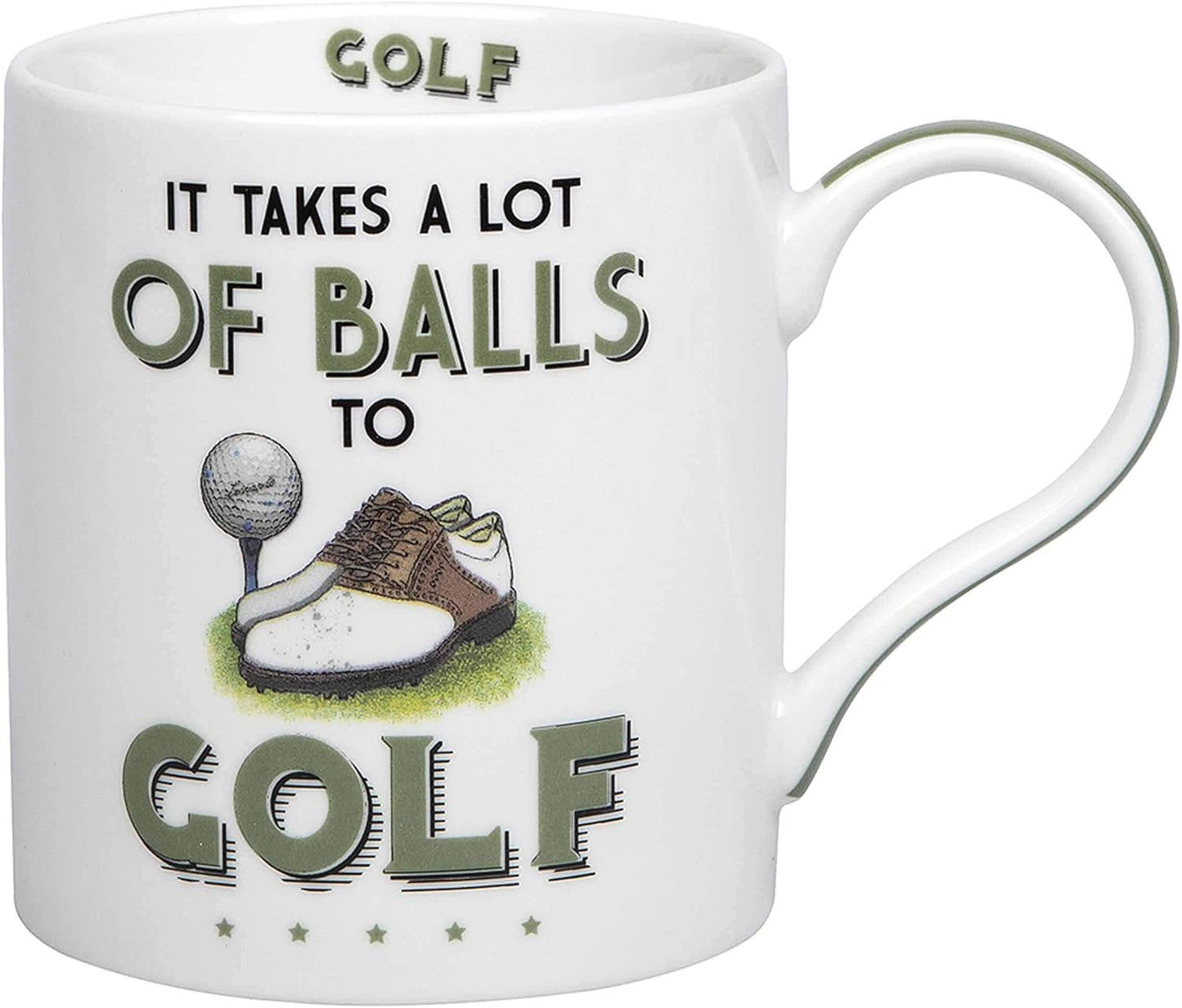 The Leonardo Collection Comical Golf Mug