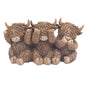Lesser & Pavey Resin Scottish Cow Décor
