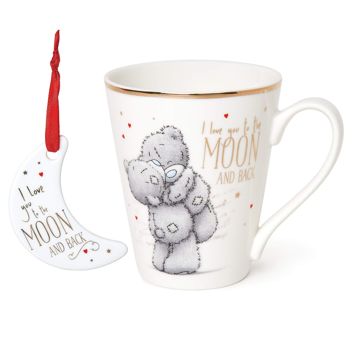 Me to You Tatty Teddy 'Love You to The Moon and Back' Mug and Plaque Gift Set