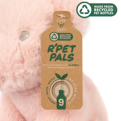 Lesser & Pavey Rpet Pals Teddy For Kids | Made Up of Recycled Bottles | Stuffed Animal Soft Toys | Ideal For Birthday or Baby Gift