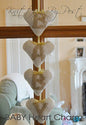 Knitting Pattern Baby Heart Ornament