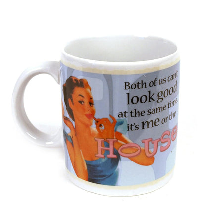 Fun Retro Style Mug House Design