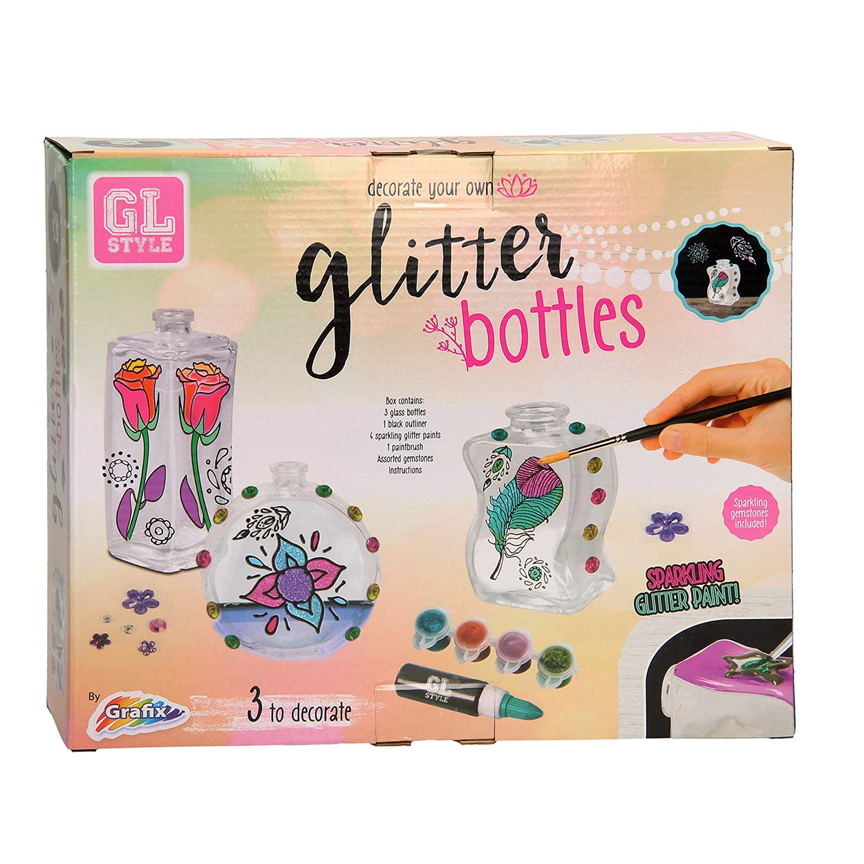 Grafix Paint Your Own Glass Bottles