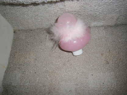 berry blush bubble bath duck