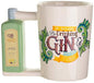 Puckator Gin Bottle Ceramic Shaped Handle Mug, Coffee Hot Drinks, Decorative Gift Box, Home Kitchen Height 11cm Width 13.5cm Depth 8.5cm