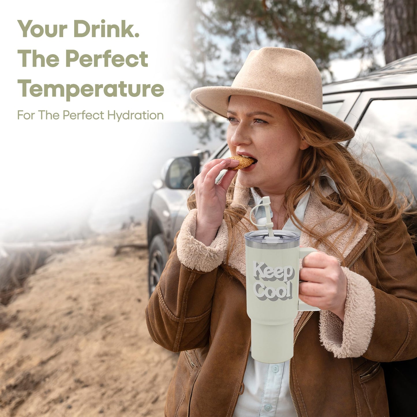 Lesser & Pavey Keep Cool Drinks Cup 700ml for Hot & Cold Drinks | Durable Coffee Cups for Home & Office | Comfortable & Easy-to-Hold Coffee Mugs for Beverages & Daily Use
