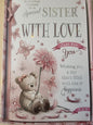 birthday wishes to a special sister with love boxed card
