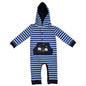 Powell Craft Pirate Boat Hooded Jumpsuit 0-6 Months