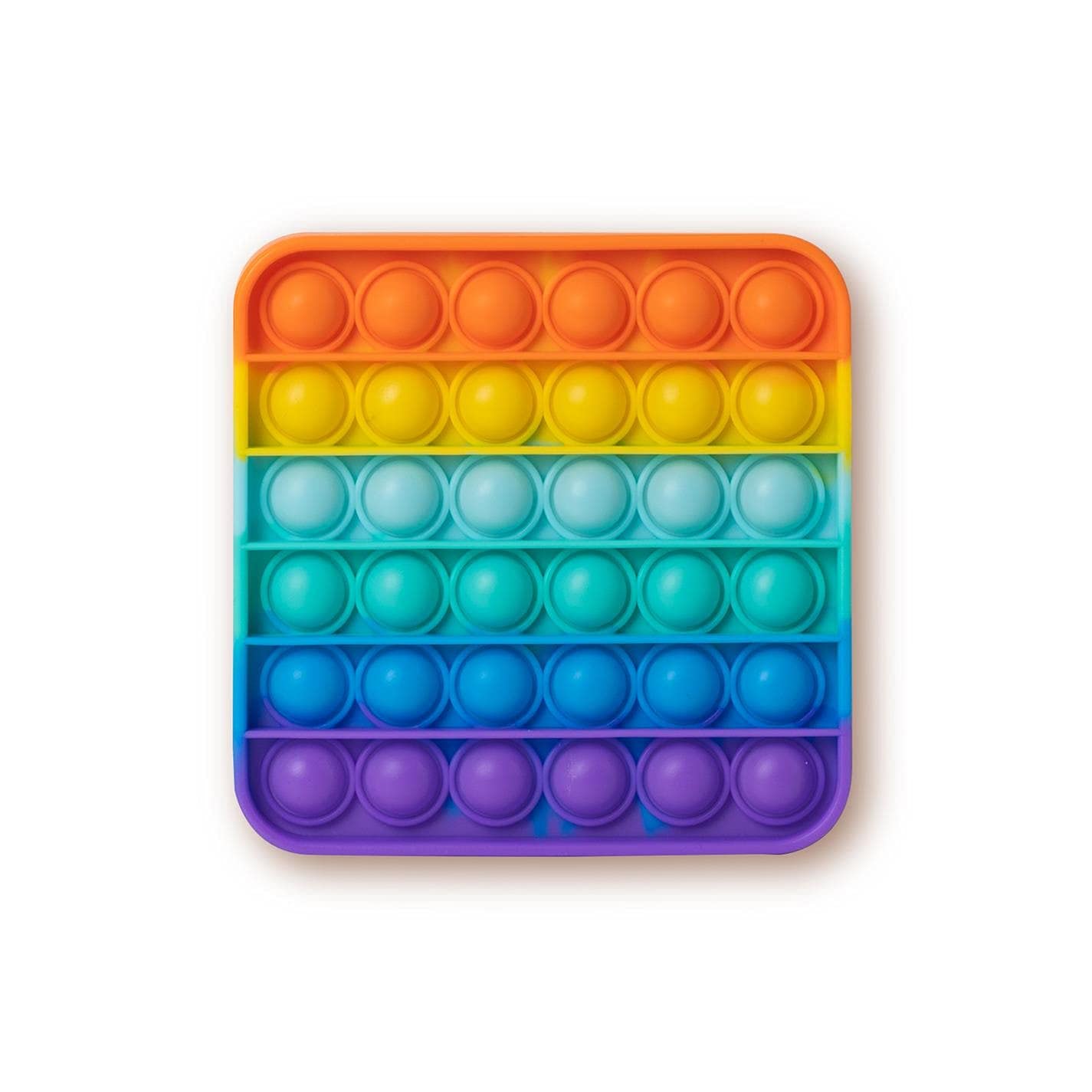 RAINBOW PUSH POP IT TOY ASSORTED