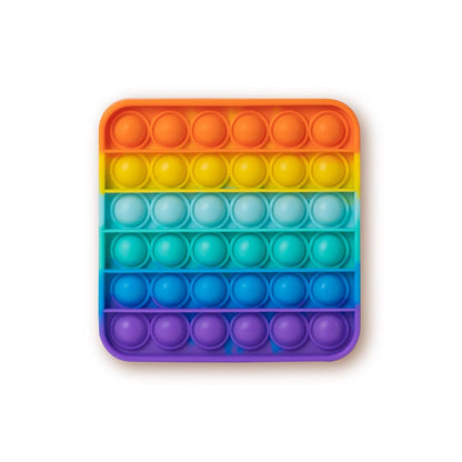 RAINBOW PUSH POP IT TOY ASSORTED