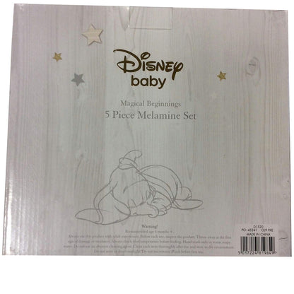 Brand: Disney Magical Beginnings 5 Piece Melamine Crockery Set Dumbo DI520, 200 g