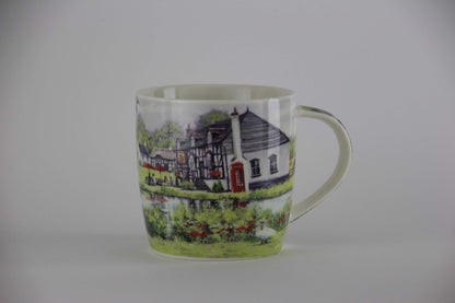 Country Pub Fine China Mug in Gift Box