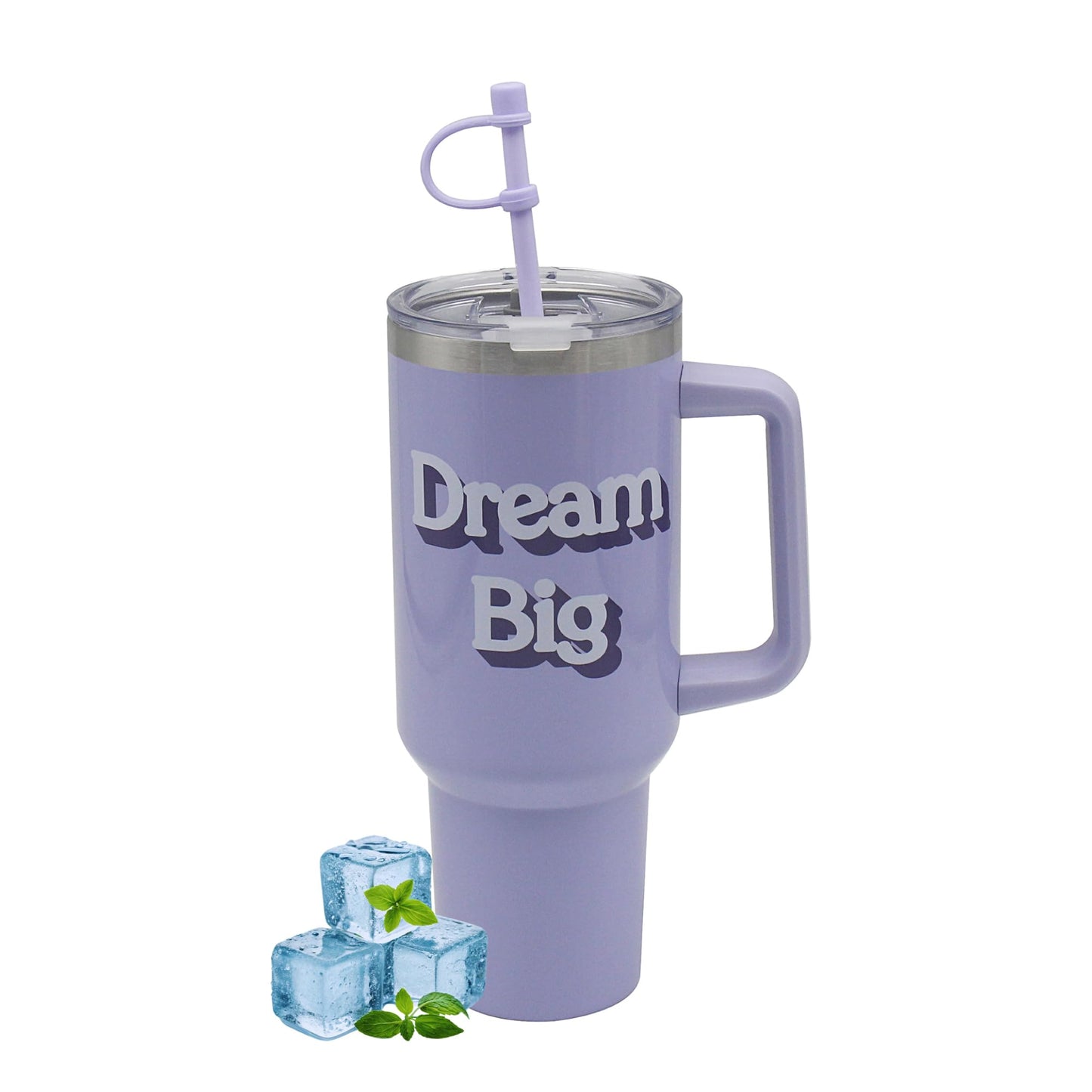 Lesser & Pavey Dream Big Drinks Cup 1200ml for Hot & Cold Drinks | Durable Coffee Cups for Home & Office | Comfortable & Easy-to-Hold Coffee Mugs for Beverages & Daily Use