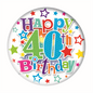 AGE 40 NEUTRAL 150mm MEGA BADGE