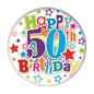 AGE 50 NEUTRAL 150mm MEGA BADGE