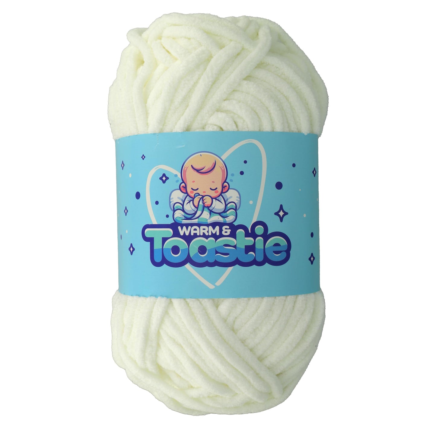 King Cole Warm & Toastie Chunky Yarn - 200g Ball - Incredibly Soft Super Chunky Knitting Wool for Cosy Blankets, Toys, and Scarves
