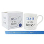 dad is the real boss mug