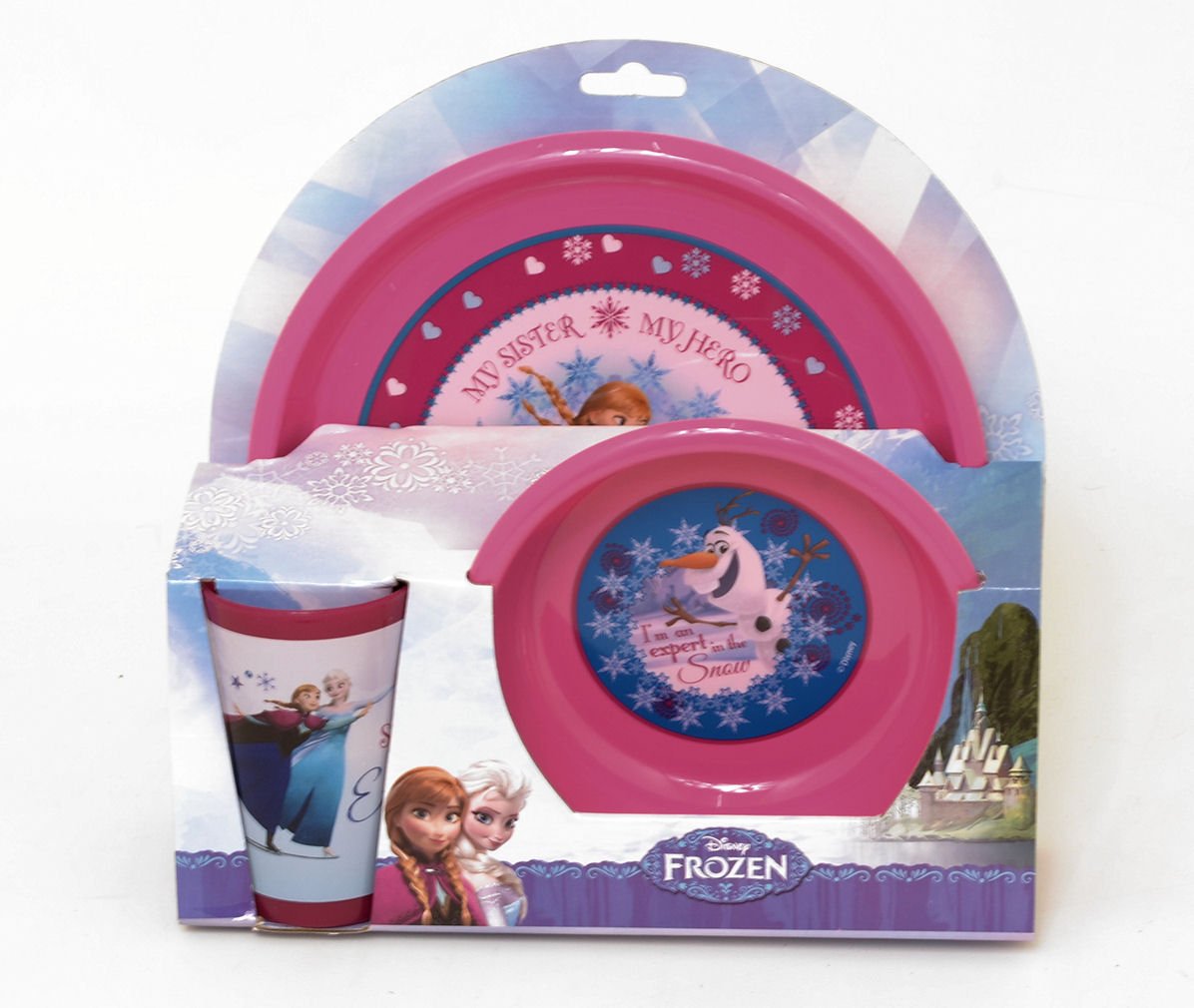 Frozen – Tableware Plastic, 3 Pieces (Factory CR 560791)