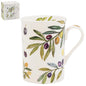 The Leonardo Collection Olive Grove By Jennifer Rose Fine China Olive Grove Mug 300ml for Hot & Cold Drinks | Durable Coffee Cups for Home & Office | Easy-to-Hold Coffee Mugs for Daily Use