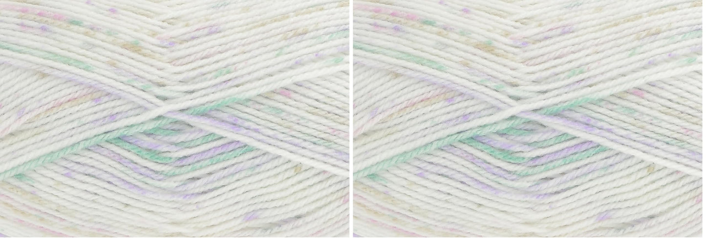 King Cole Double Knitting (DK) 100g Yarn : Little Treasures 4781 Crystal