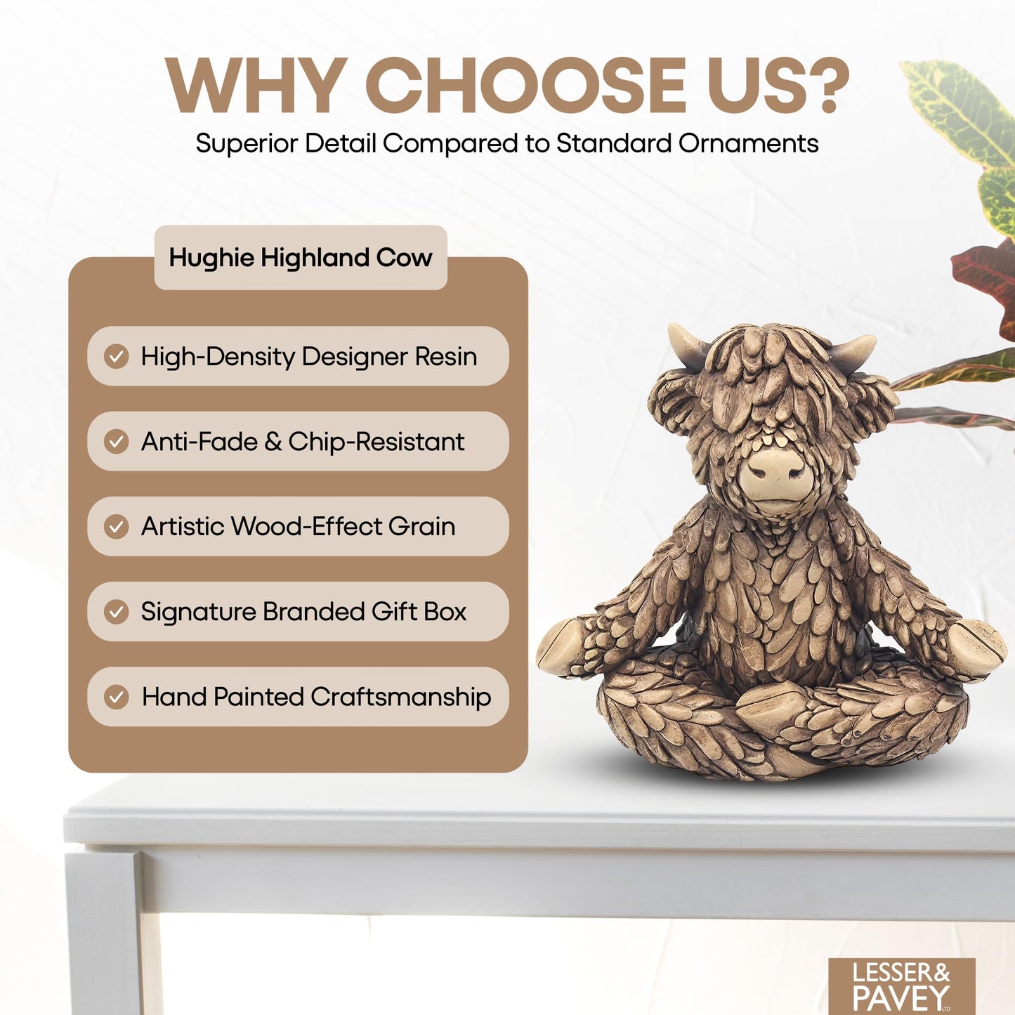 Lesser & Pavey Highland Cow