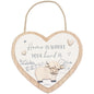 Lesser & Pavey Love & Affection Highland Cow Wooden Plaque