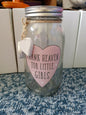 Petit Cheri - Mason Jar Money Bank - Thank Heaven For Little Girls