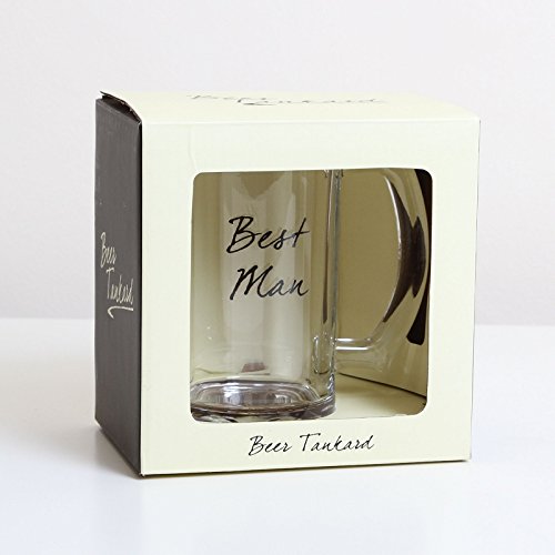 Best Man Glass Celebration Beer Tankard