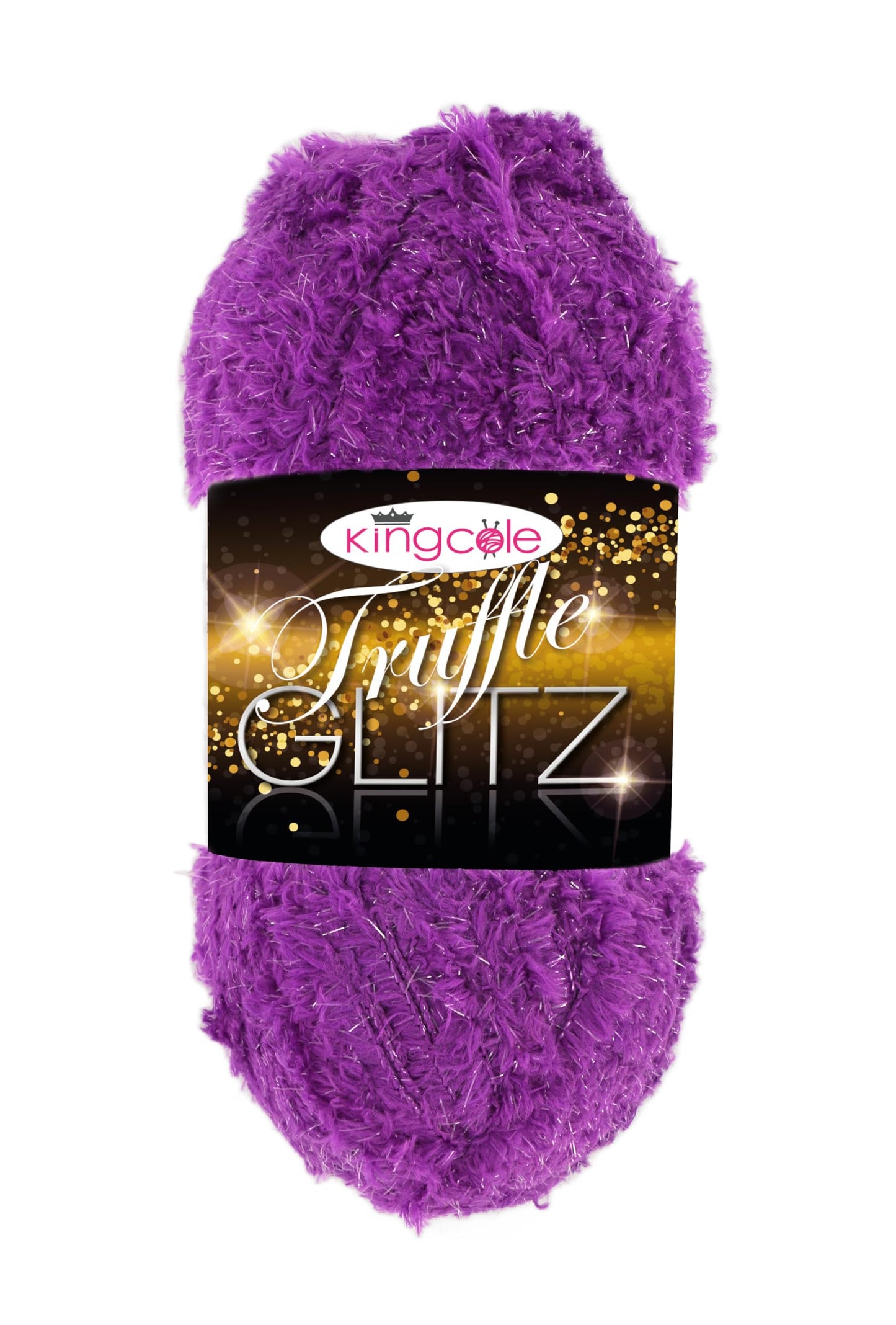 King Cole Truffle Glitz Yarn Super Soft Faux Fur Effect Stylish Fashion Wool 100g Ball