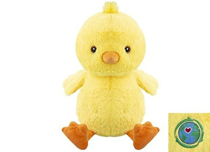 Your Planet Eco Yellow Plush Chick - 28 cm (1 Pc.) - Adorable Stuffed Toy, Perfect for Sustainable Gifting & Playtime