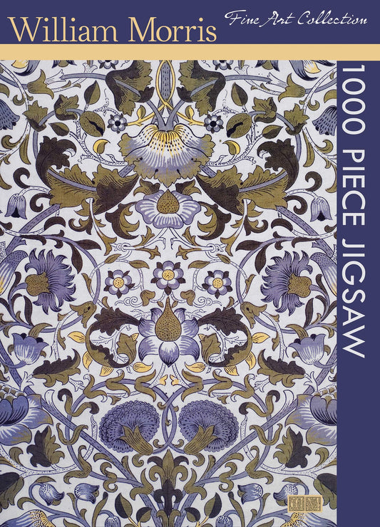 The Gifted Stationery Jigsaw Puzzle for Kids and Adults 1000 Piece, Wandle Chintz - William Morris, Fine Art Collection