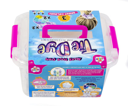 Kids Create Act Tie Dye Hair Accessories Set