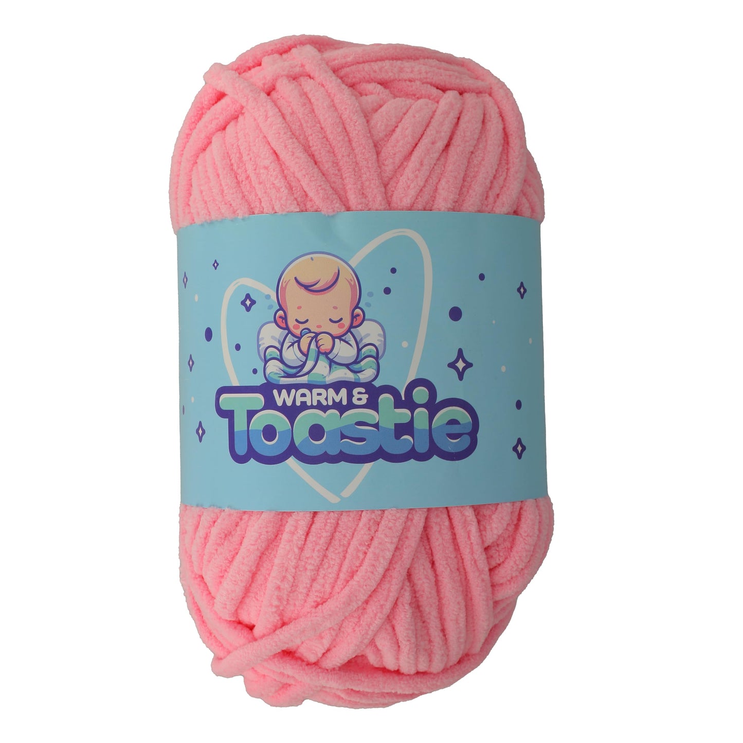 King Cole Warm & Toastie Chunky Yarn - 200g Ball - Incredibly Soft Super Chunky Knitting Wool for Cosy Blankets, Toys, and Scarves