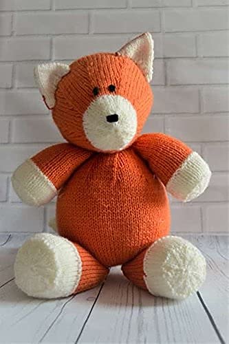 Knitting by Post Knitting Pattern Loxy the Fox Soft Toy from UK Knitting Pattern