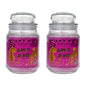 2X Starlytes 510g Large Glass Jar Candle (125hr Burn Time) - Born to Be Wild