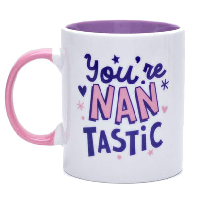 Bright and Cheerful China Mug Mother's Day Gift - You're Nan Tastic