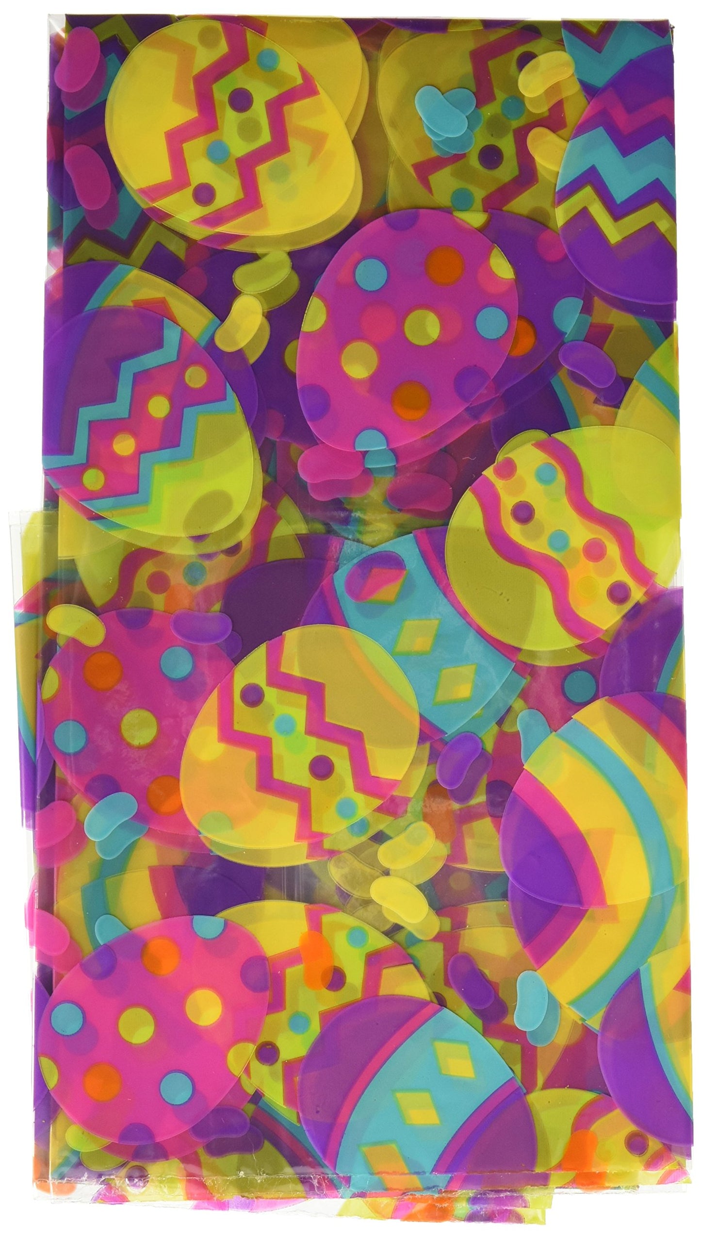 amscan 378055 Print Basket Bags, Multicolor, 2ct