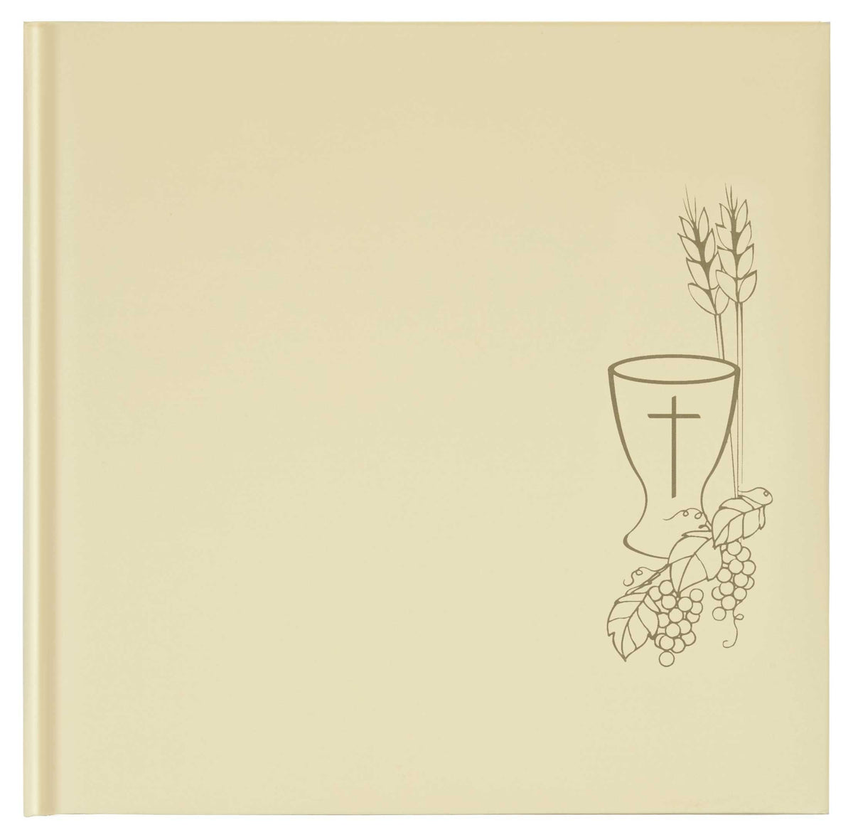 Innova Editions 40-Page Communion Book Bound Traditional Album, Cream