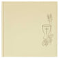 Innova Editions 40-Page Communion Book Bound Traditional Album, Cream