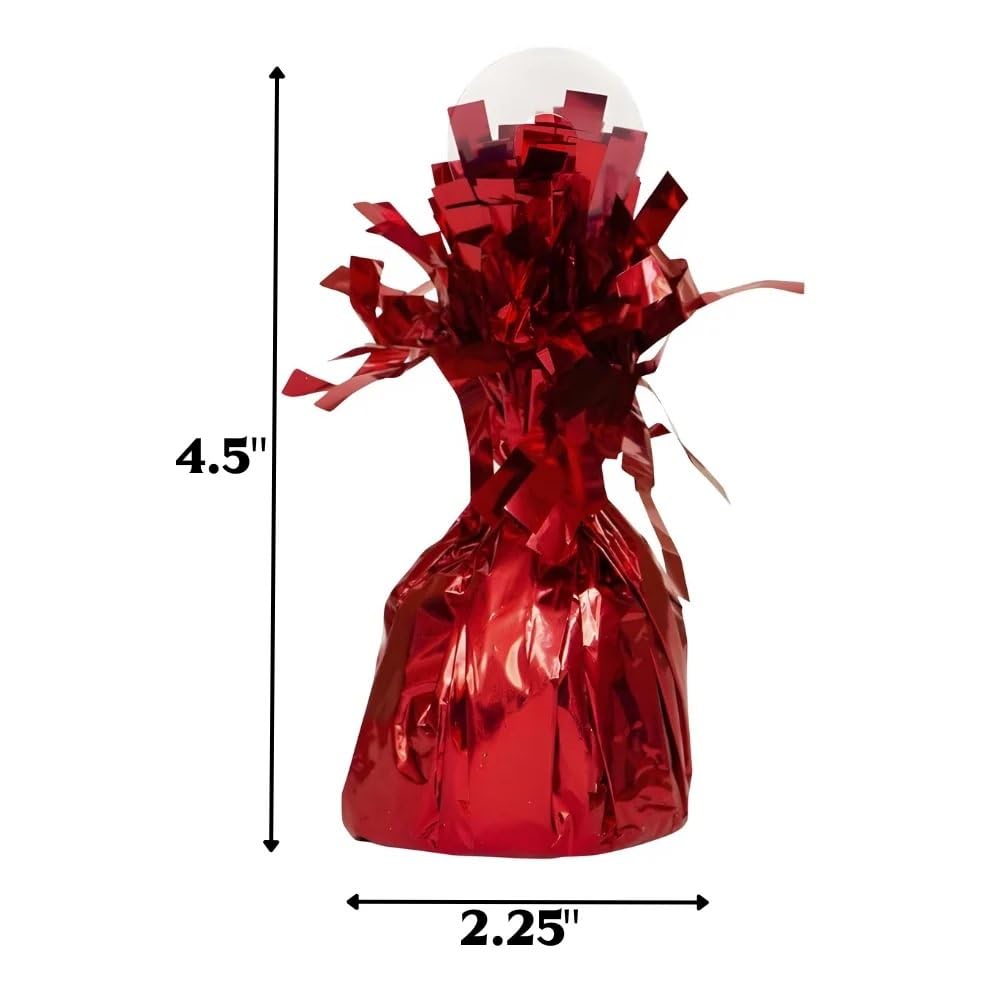White Foil Balloon Weight | 1 Pc.
