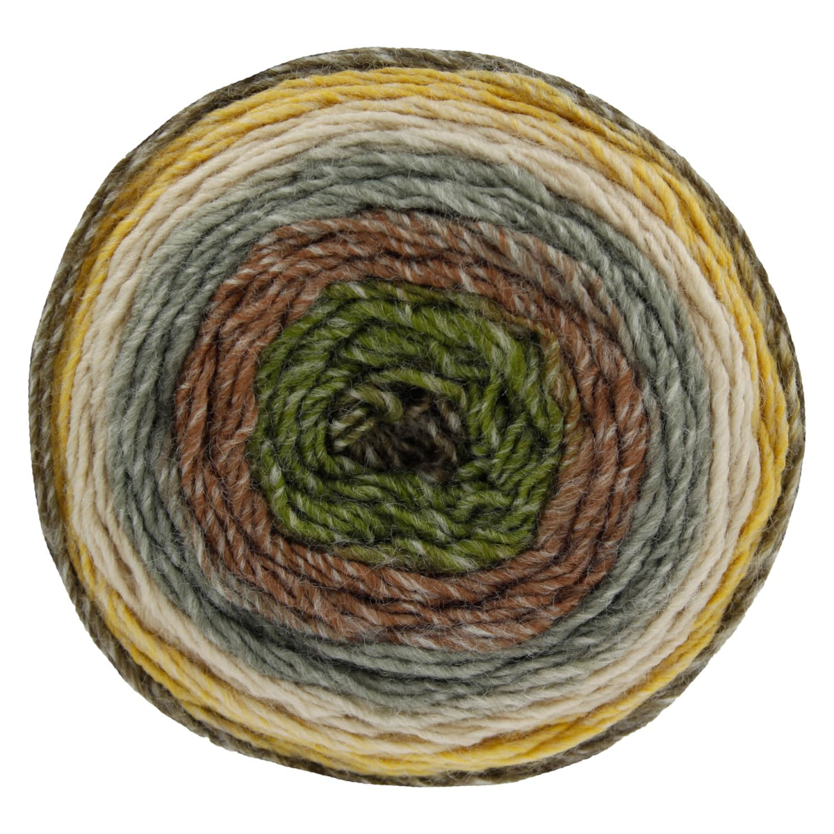 King Cole Curiosity DK Yarn - 150g Cake - 480m - Premium Acrylic Self-Striping Double Knit Yarn for Knitting & Crochet