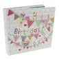 Happy Birthday Photo Album in Gift Box - Laura Darrington Designed Album in Pastel Colours, 18th Gift Present, 21st Gift Present, Birthday Album,