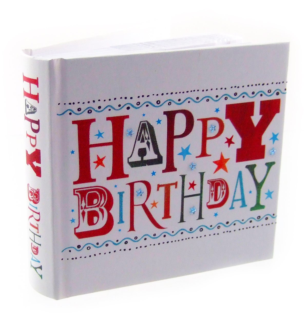 Happy Birthday 6" x 4" Photo Album In a Gift Box