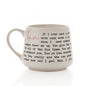 Widdop and Co Stoneware Mug with Sentiment Wording - Nan