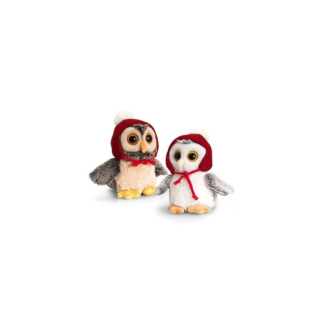 Keel Toys christmas owl one from avalible stock supplied 14cm