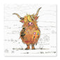 Bug Art Coaster Hamish Highland Cow, Brown