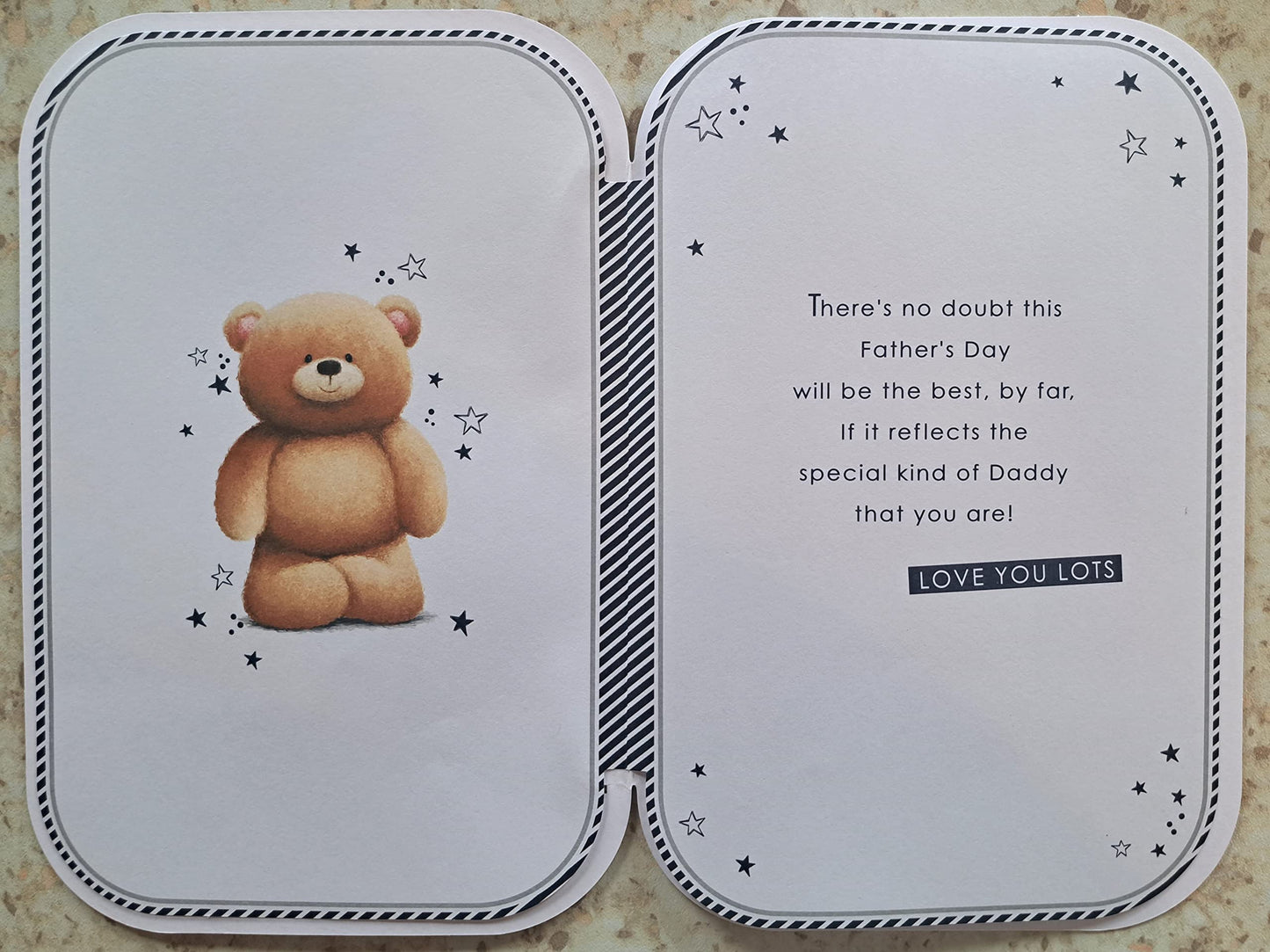 Prelude To A Fantastic Daddy You're The Best. Father's Day Card